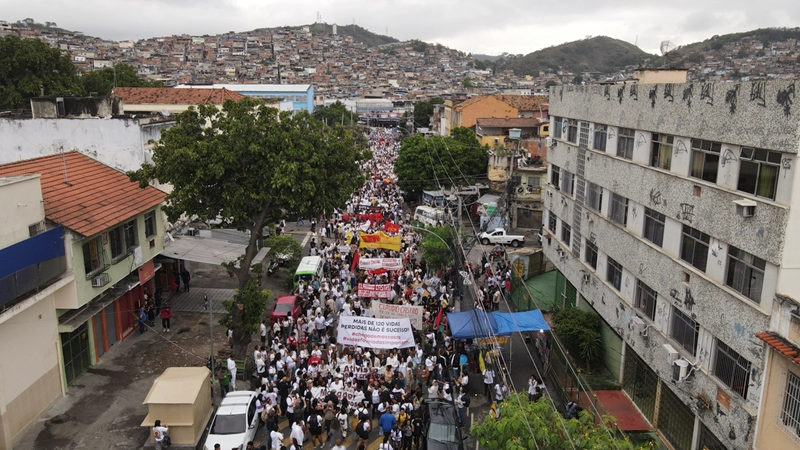 Tisuće prosvjedovale nakon najsmrtonosnije policijske racije u povijesti Brazila